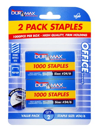 Staples Size 24-6 (2 pack)